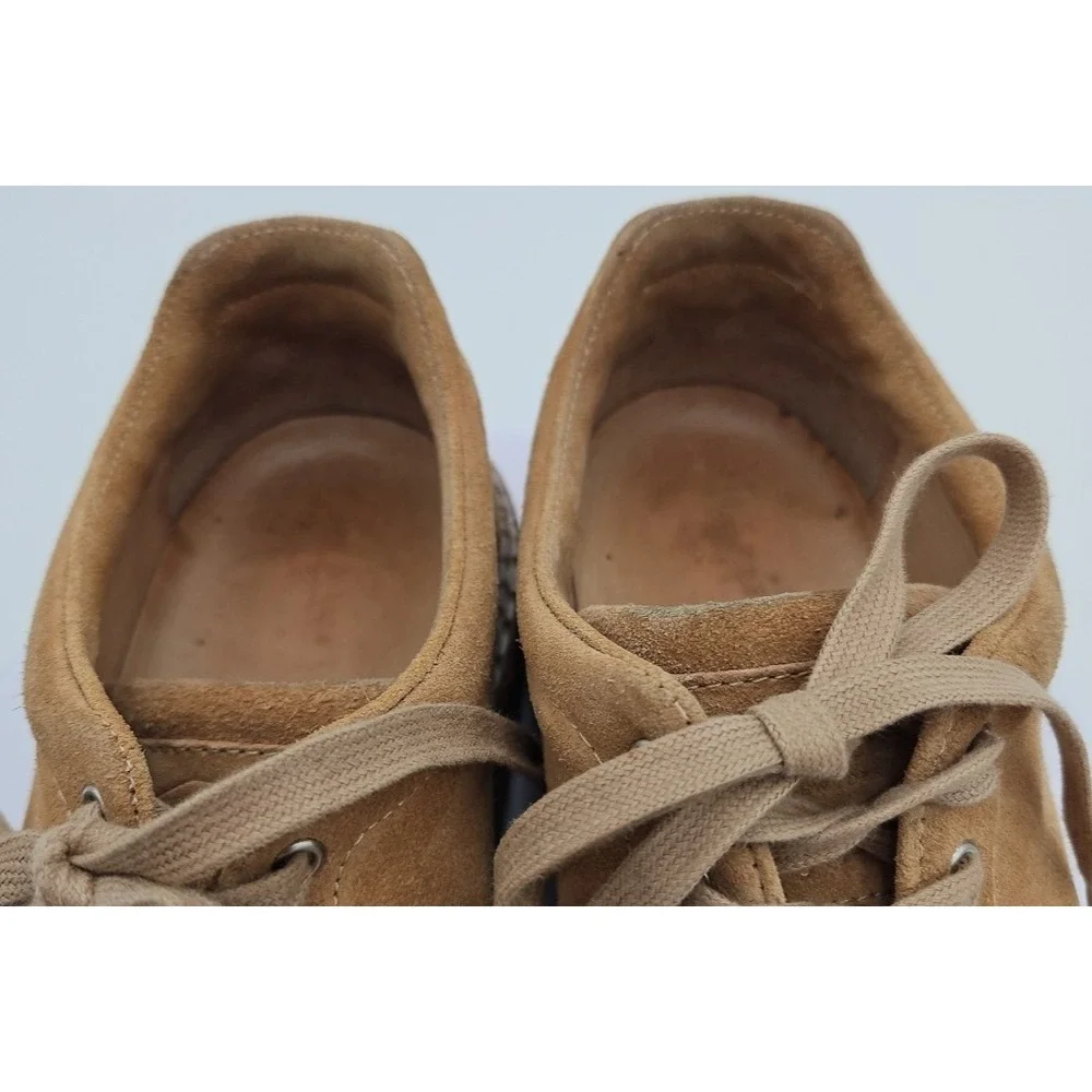 Rag & Bone KENT Tan EU/38.5 W/8.5 Suede Platform Espadrille Lace Up Sneaker *EUC - Picture 11 of 16